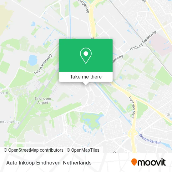 Auto Inkoop Eindhoven map