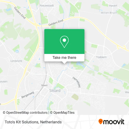 Toto's Kit Solutions map