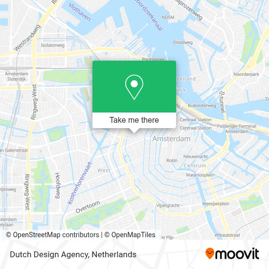 Dutch Design Agency map