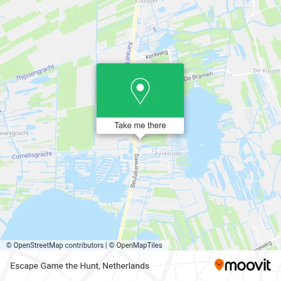 Escape Game the Hunt map