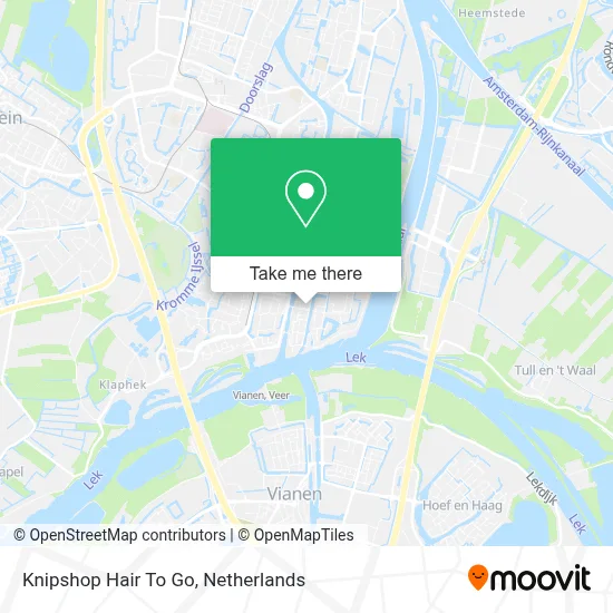 Knipshop Hair To Go map
