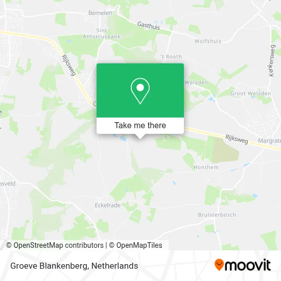 Groeve Blankenberg map