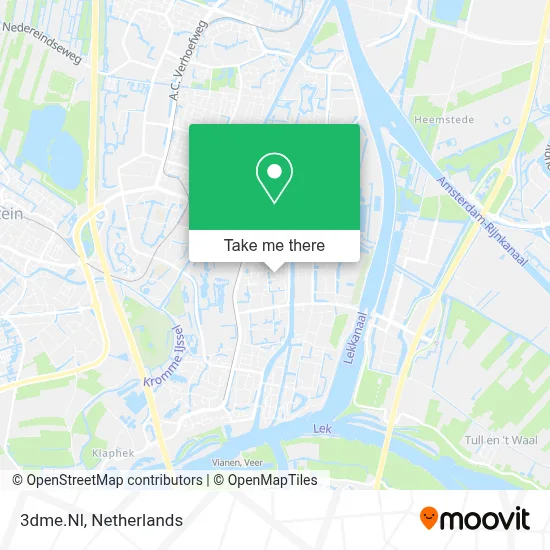 3dme.Nl map
