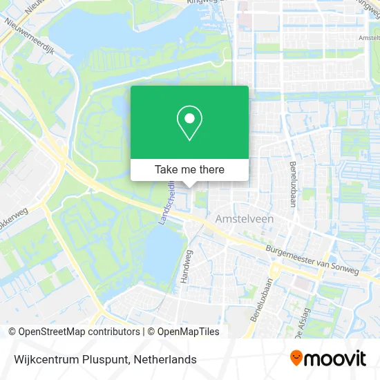 Wijkcentrum Pluspunt map