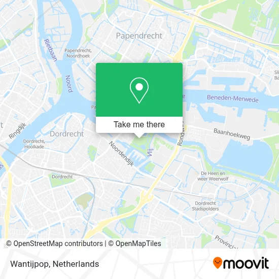Wantijpop map