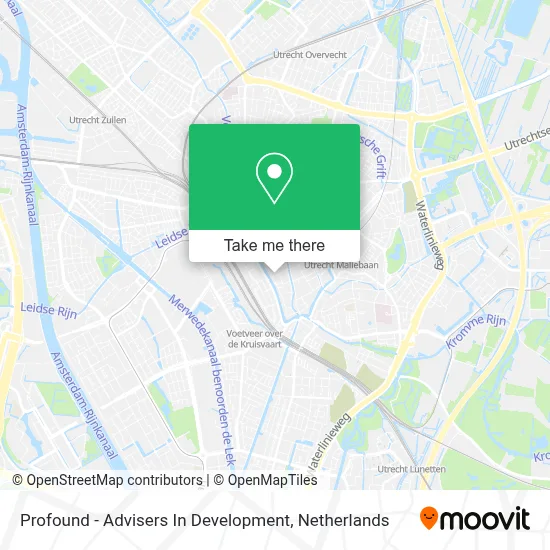Profound - Advisers In Development map