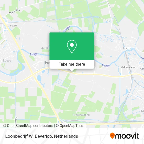 Loonbedrijf W. Beverloo map