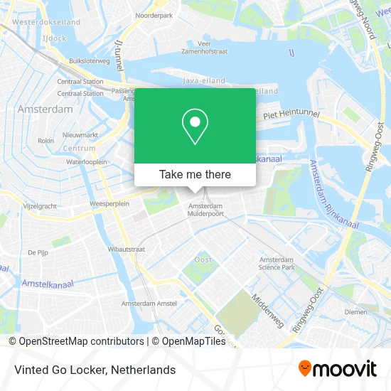 Vinted Go Locker Karte