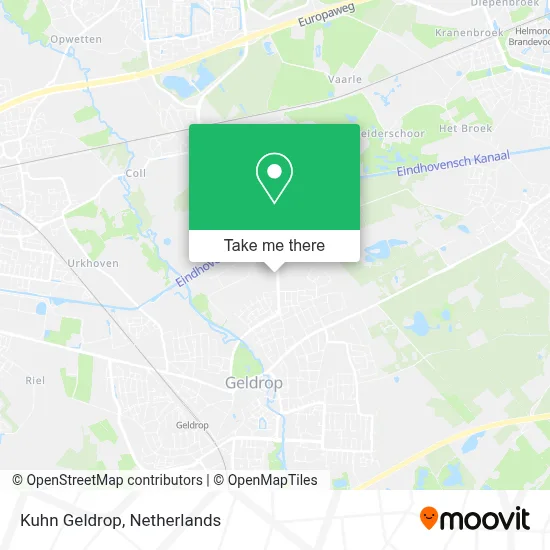 Kuhn Geldrop map
