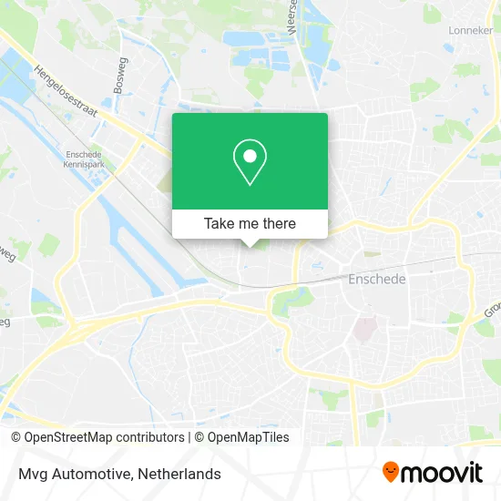 Mvg Automotive map