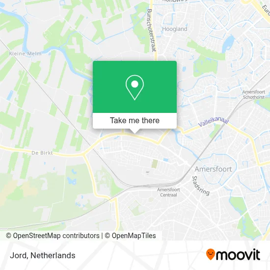 Jord map