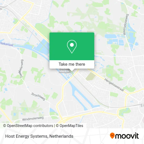 Host Energy Systems map
