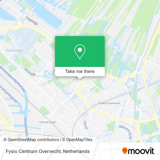 Fysio Centrum Overvecht map