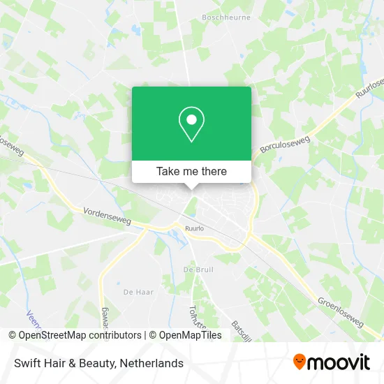 Swift Hair & Beauty map