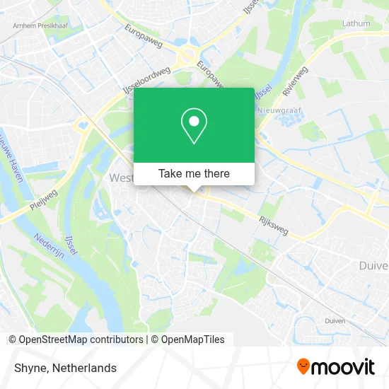 Shyne map