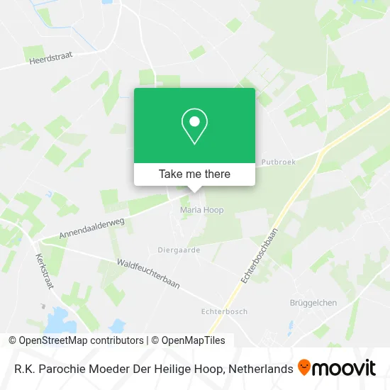 R.K. Parochie Moeder Der Heilige Hoop map