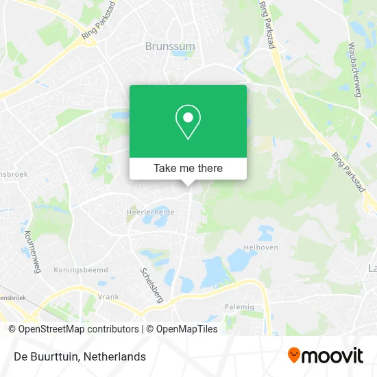 De Buurttuin Karte