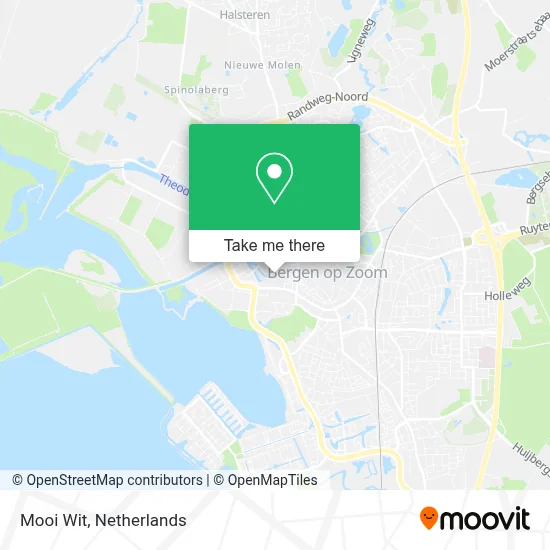 Mooi Wit map