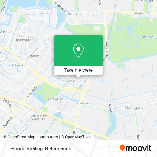 Tb-Bronbemaling map