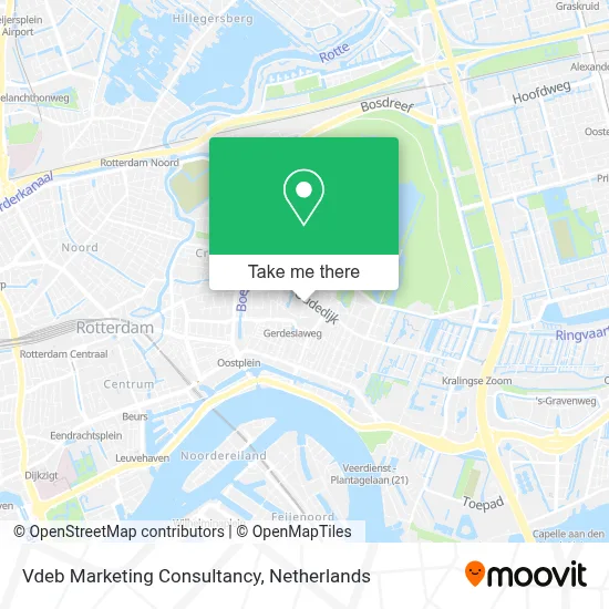 Vdeb Marketing Consultancy map