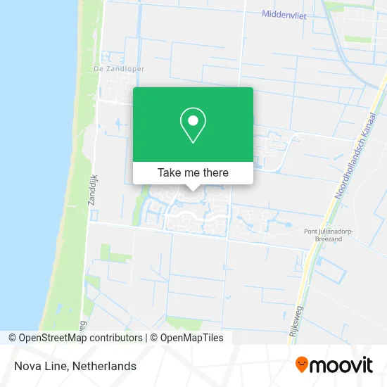Nova Line map