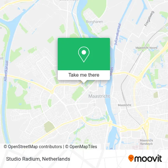 Studio Radium map