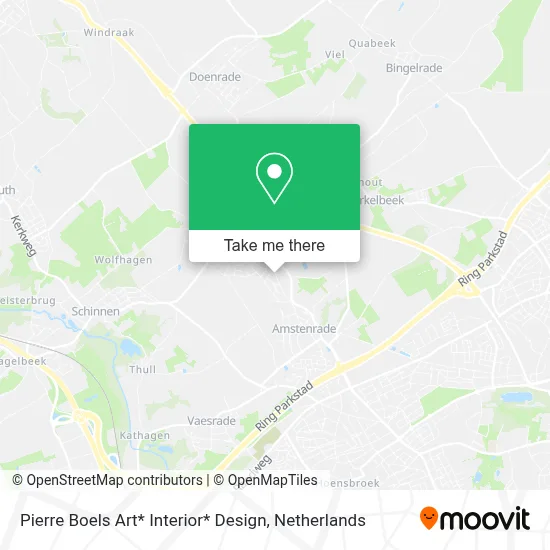 Pierre Boels Art* Interior* Design map