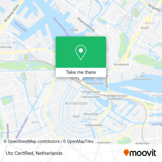 Utz Certified map