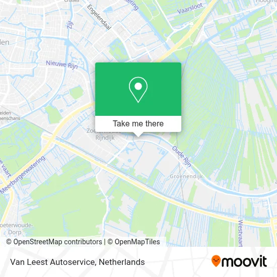 Van Leest Autoservice map