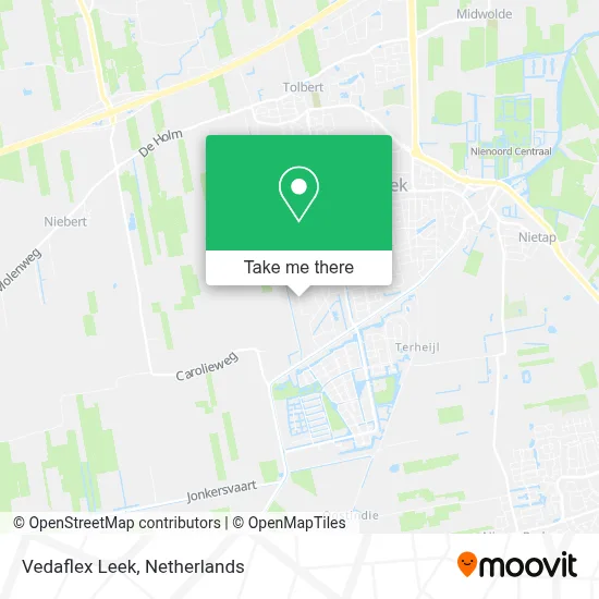 Vedaflex Leek map