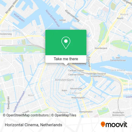 Horizontal Cinema map
