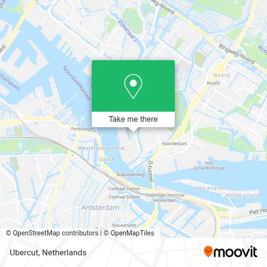 Ubercut map