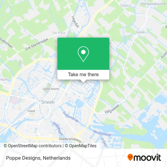 Poppe Designs map
