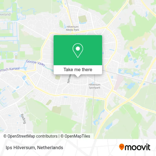 Ips Hilversum map