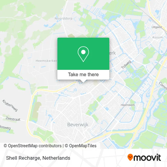 Shell Recharge Karte