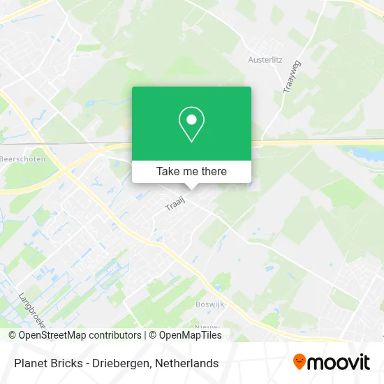 Planet Bricks - Driebergen map