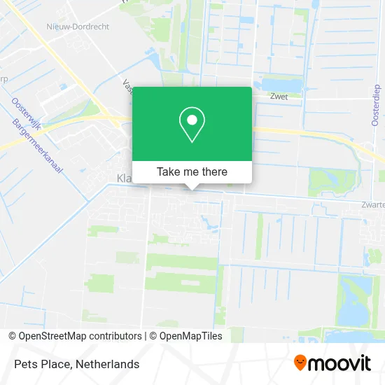 Pets Place map