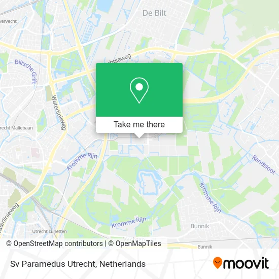 Sv Paramedus Utrecht map