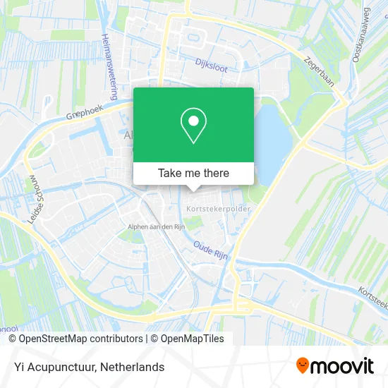 Yi Acupunctuur map