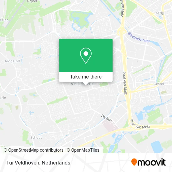 Tui Veldhoven map