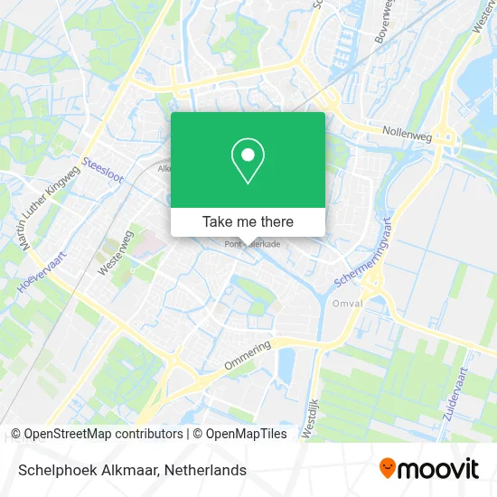Schelphoek Alkmaar map