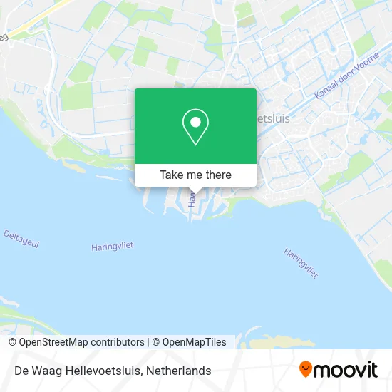 De Waag Hellevoetsluis Karte