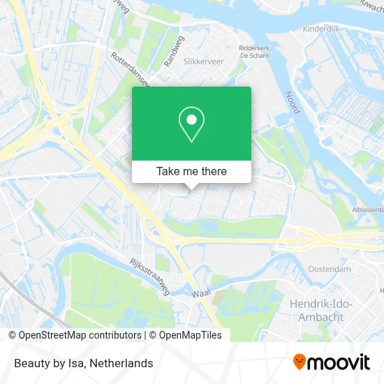 Beauty by Isa map