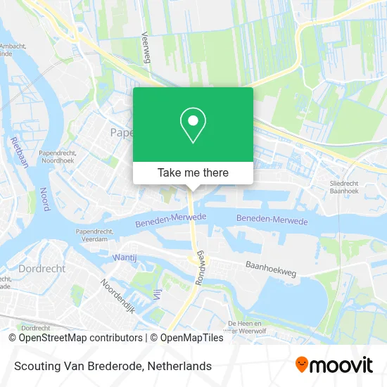 Scouting Van Brederode map