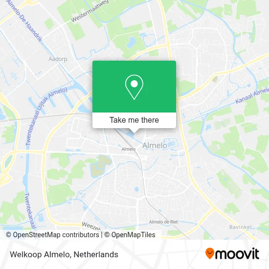 Welkoop Almelo map