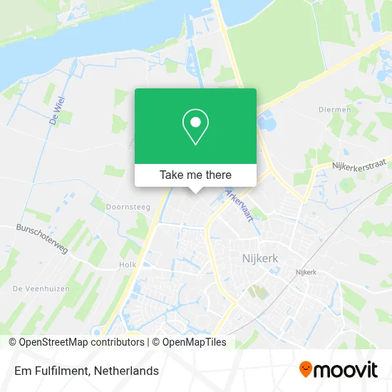 Em Fulfilment map