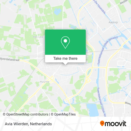 Avia Wierden map
