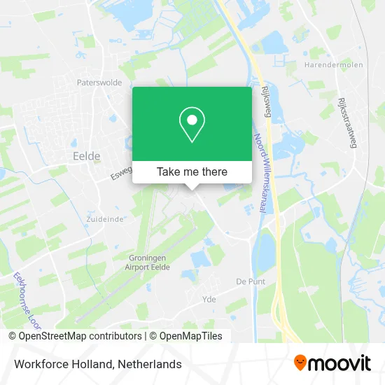 Workforce Holland map