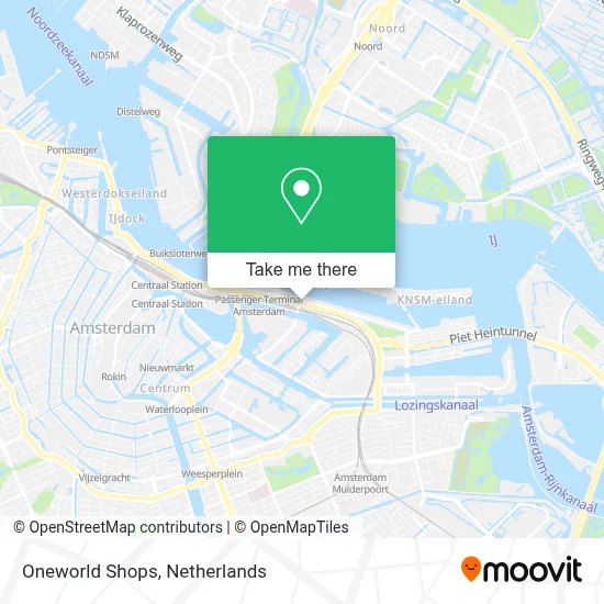 Oneworld Shops Karte