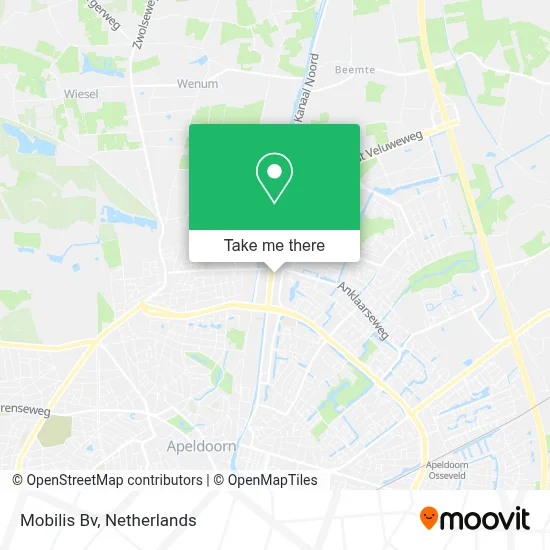 Mobilis Bv map